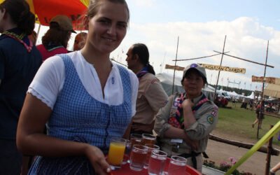 Landeslager 2024: Mitarbeit beim „Wiener Kaffeehaus“
